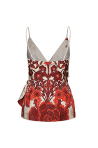 Haut croisé Gentle - Rouge