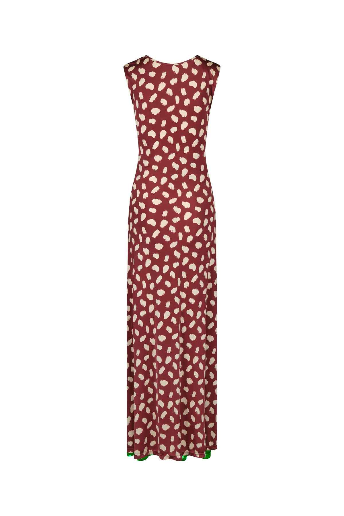 Horizonte Místico Dress - Bordeaux