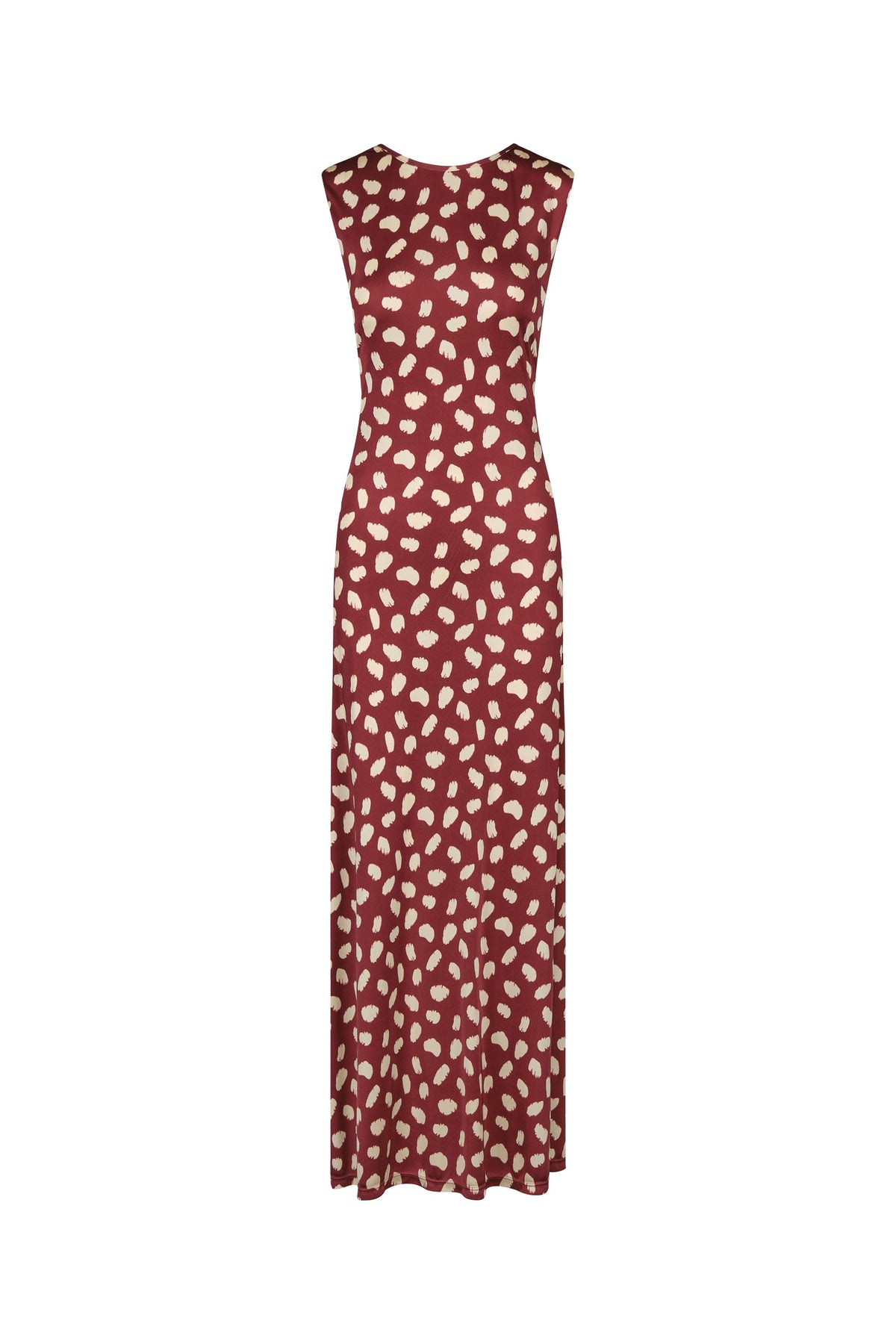 Horizonte Místico Dress - Bordeaux
