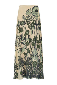 Poems Of The Sea Skirt - Green