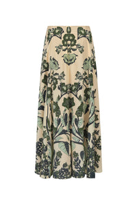 Poems Of The Sea Skirt - Green