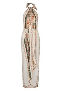 Centro Del Cielo cotton dress - Green