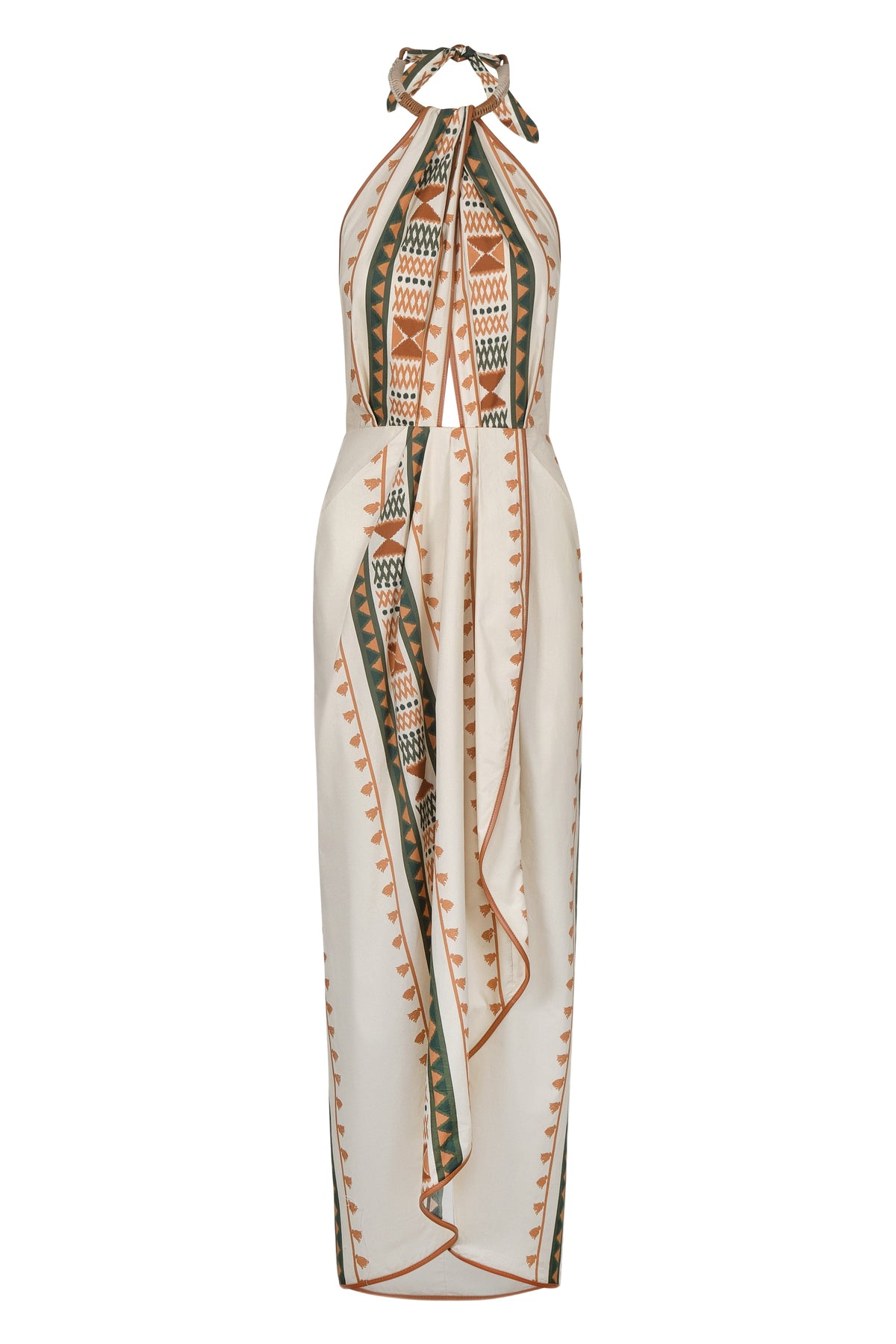 Centro Del Cielo cotton dress - Green