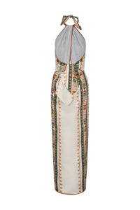 Robe Centro Del Cielo en coton - Vert