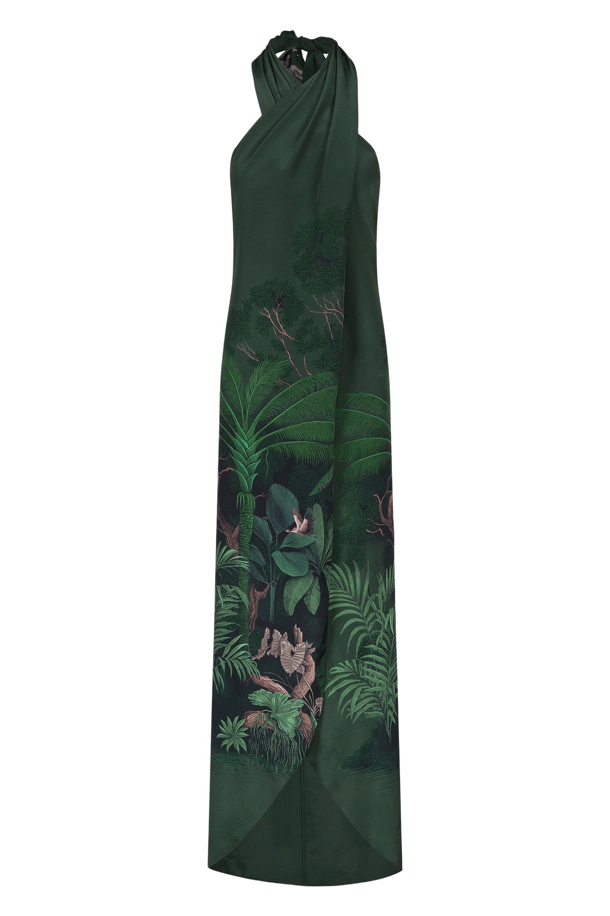 Haut Silent Water en lin - Vert