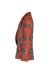 Blazer Serenade by the river en soie - Rouge