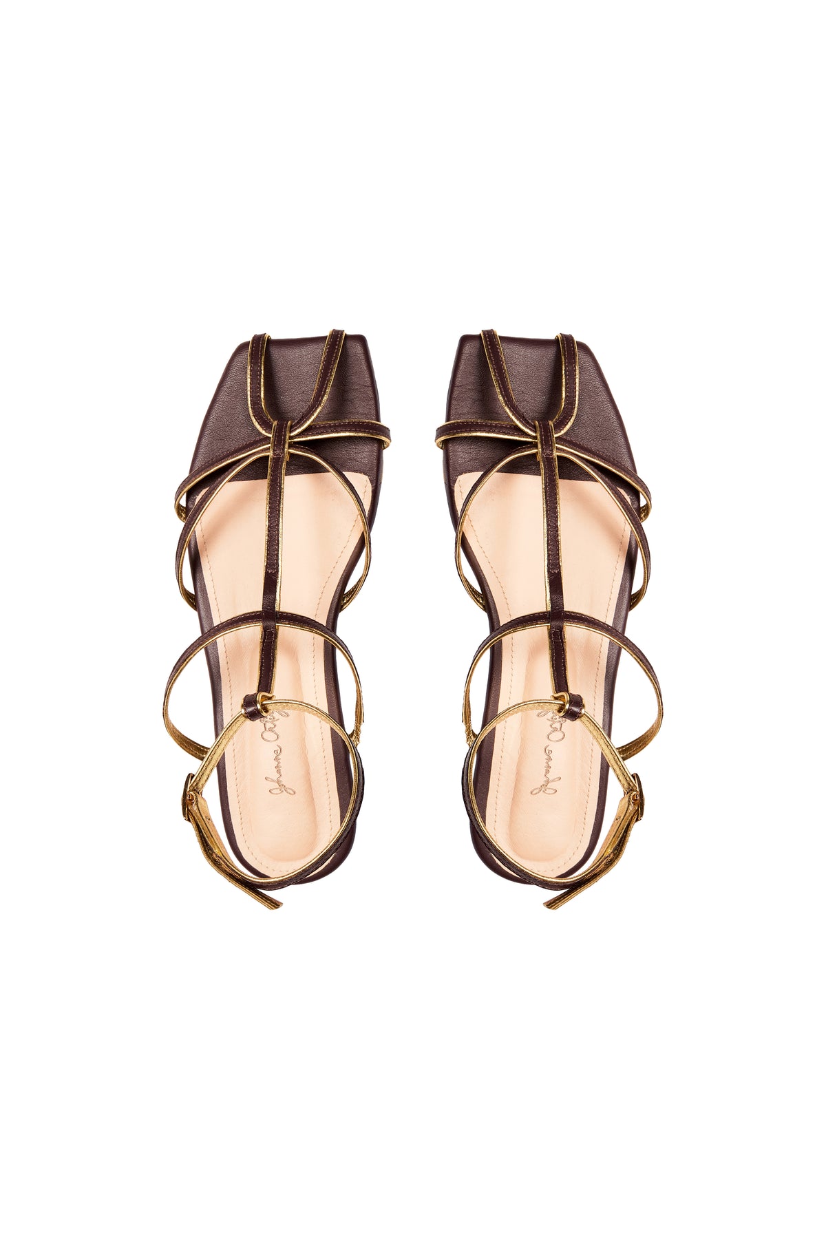 Brown / Conquistadora Sandals In Chocolate