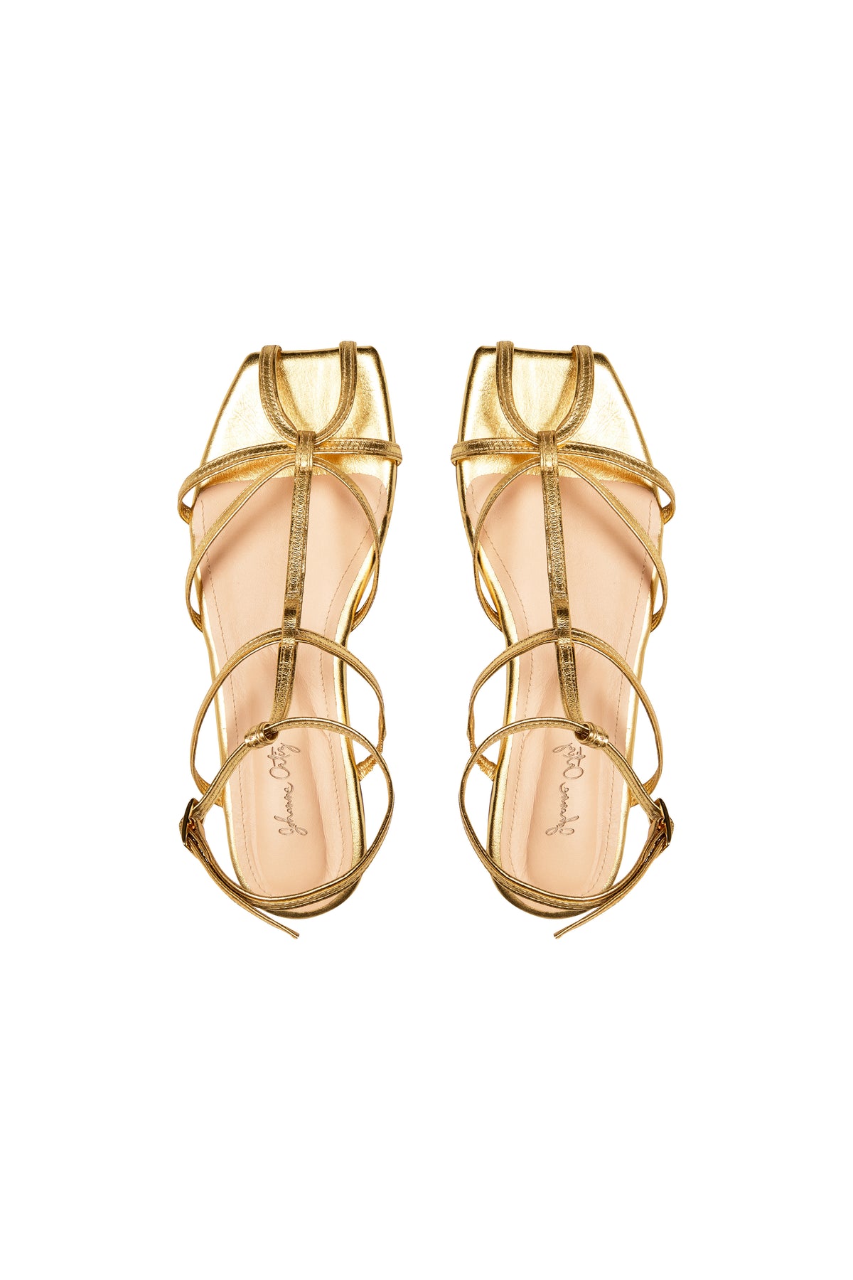 Gold / Conquistadora Sandals In Gold