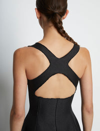 Robe Bonded sculptée - Black
