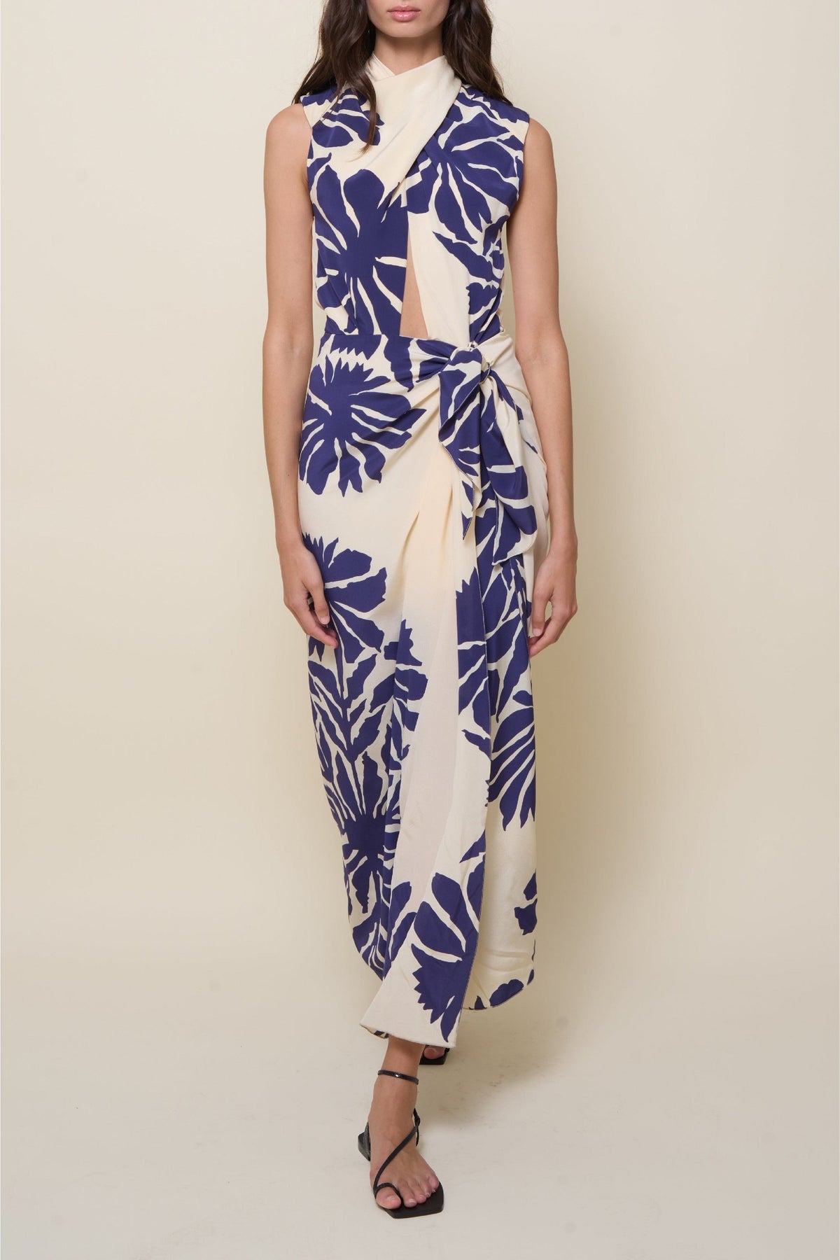 City Wonders silk dress - Blue