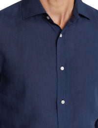 Chemise en lin - Classic Navy