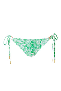 Bas de bikini Costa taille basse imprimé - Medina