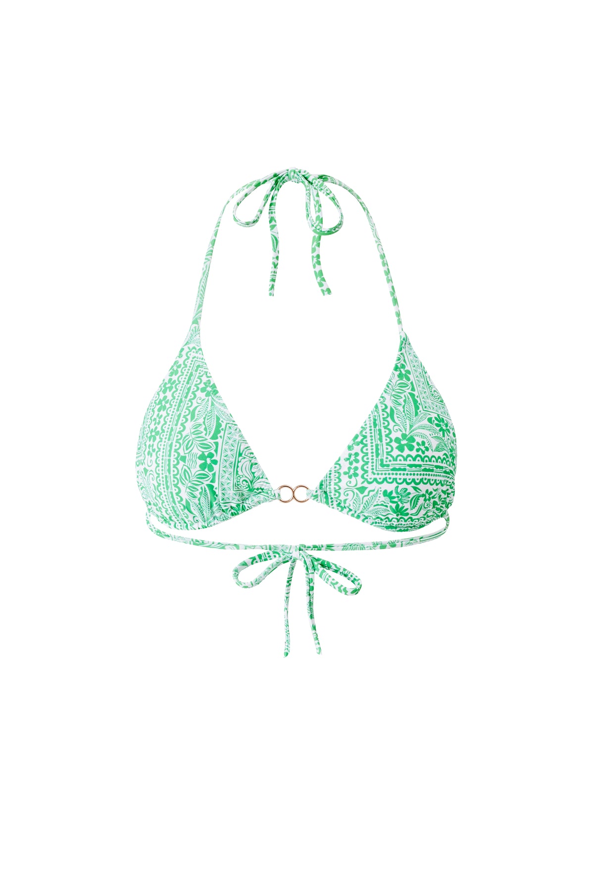 Haut de bikini triangle Costa imprimé - Medina
