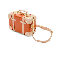Micro sac Cotswolds - Orange & Naturel & Or