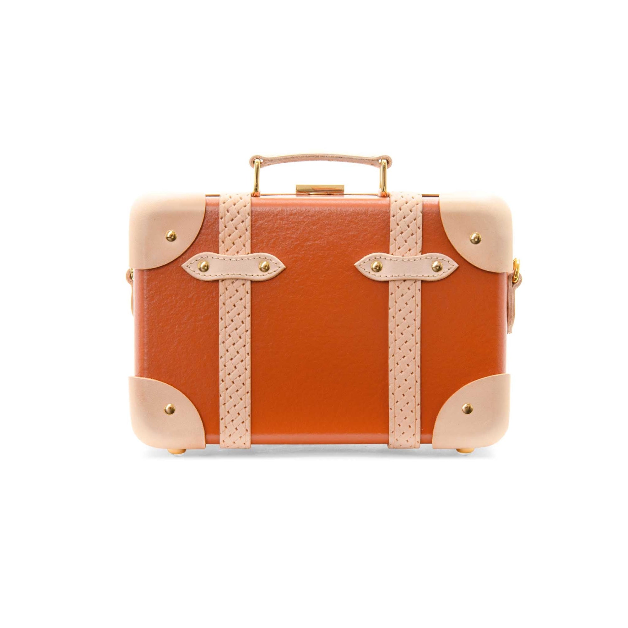 Micro sac Cotswolds - Orange & Naturel & Or