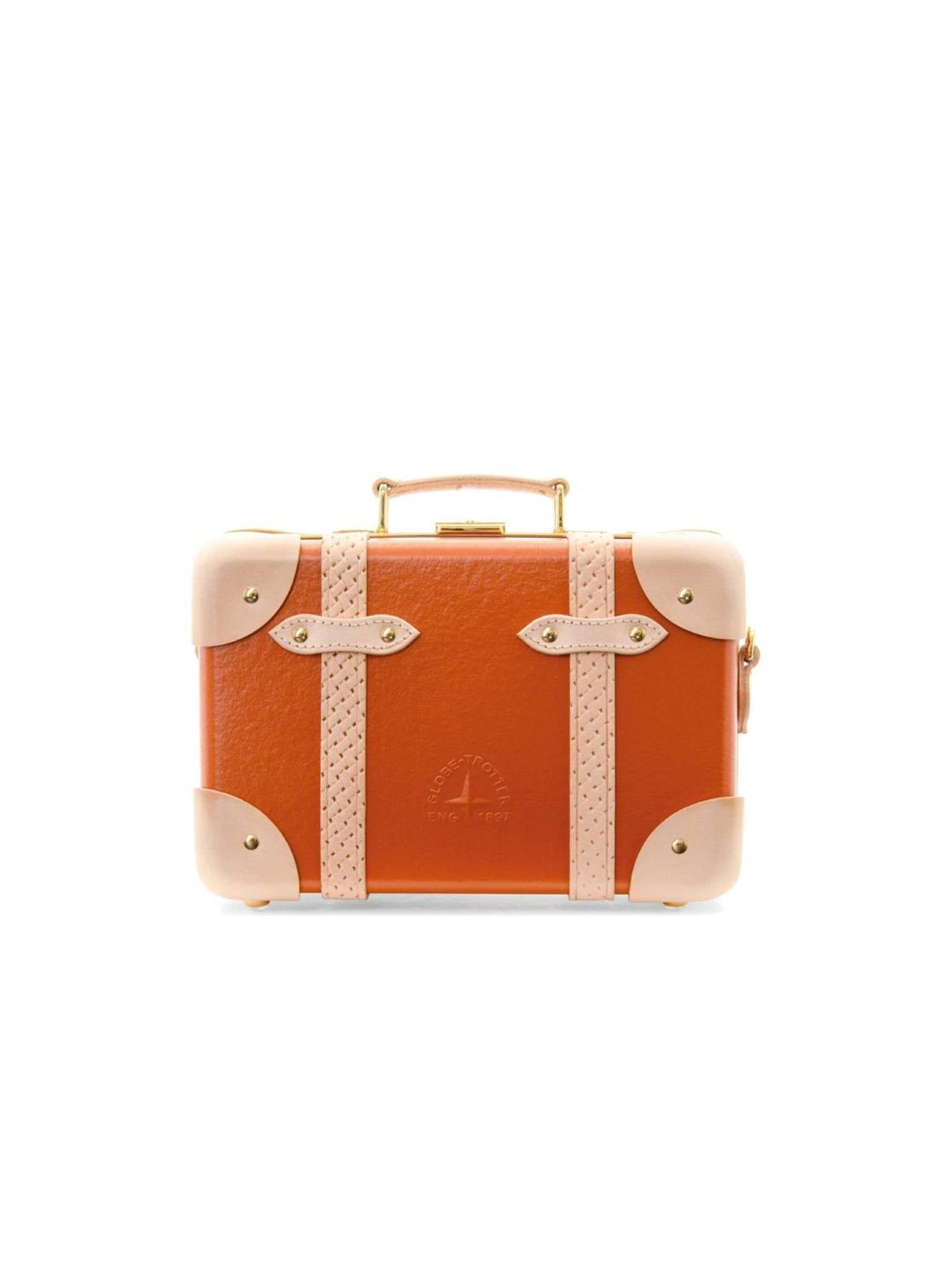 Sac à bandoulière Micro Case Cotswolds - Orange & Naturel & Or