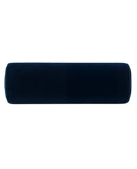 Coussin Adri en velours - Bleu marine