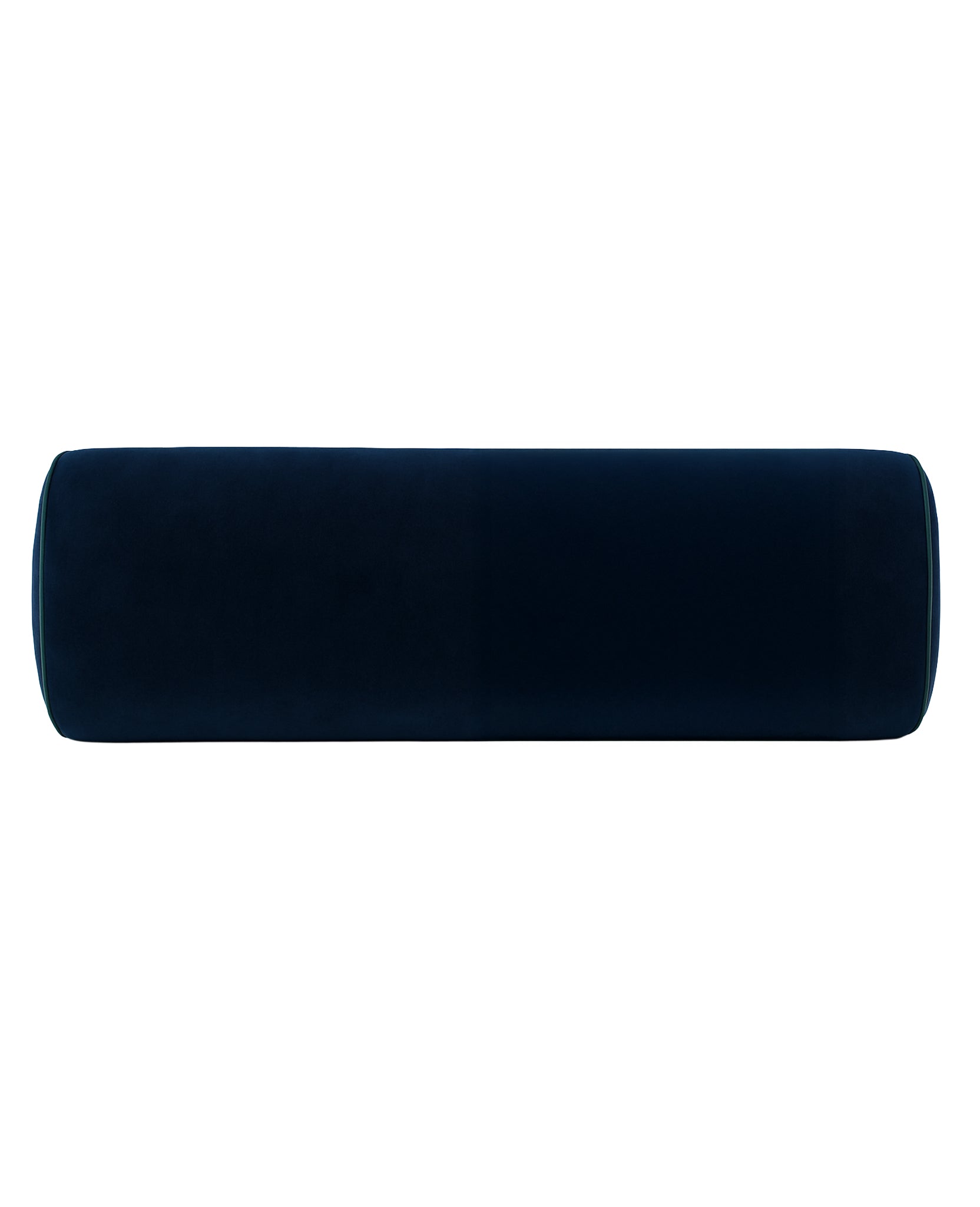 Coussin Adri en velours - Bleu marine