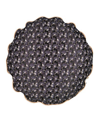 Bomboloni patterned cushion - Black