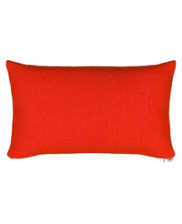 Coussin Carino en laine mélangée - Orange