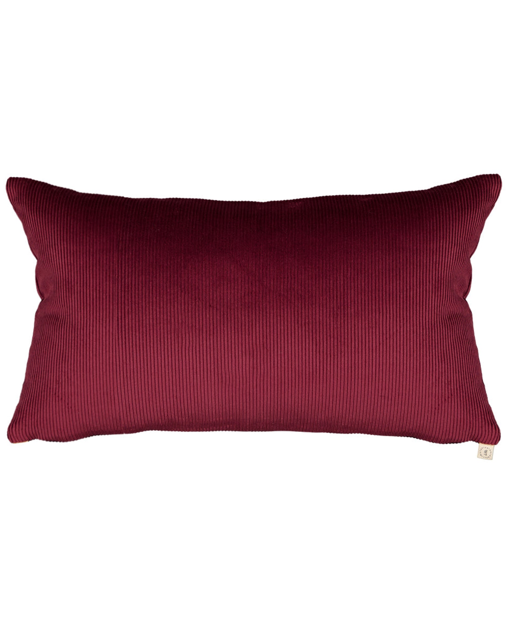 Carino corduroy cushion - Plum