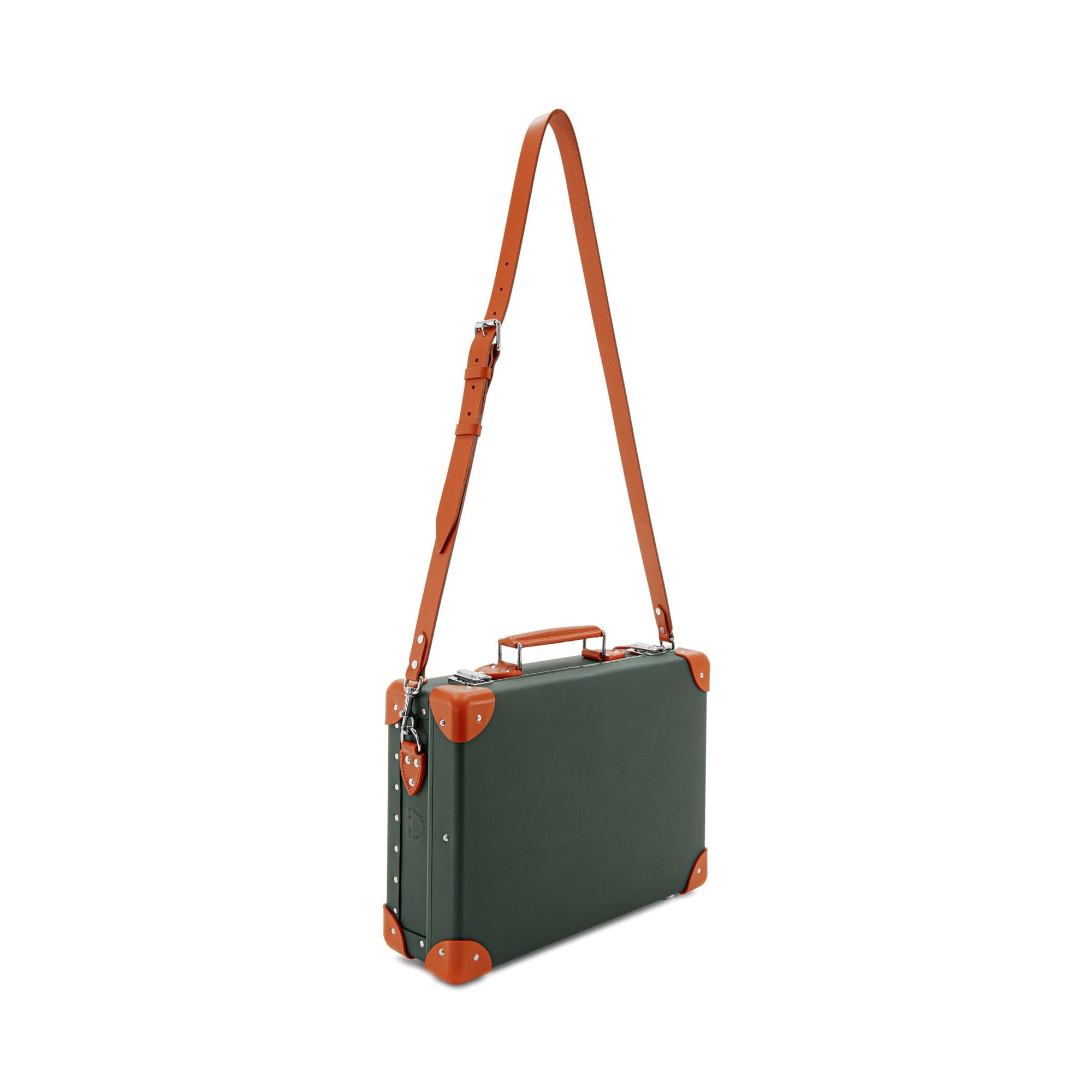 Petit porte-documents Crafted - Leaf & Orange & Chrome