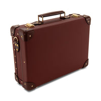 Petit porte-documents Crafted - Sherry Red & Marron & Or
