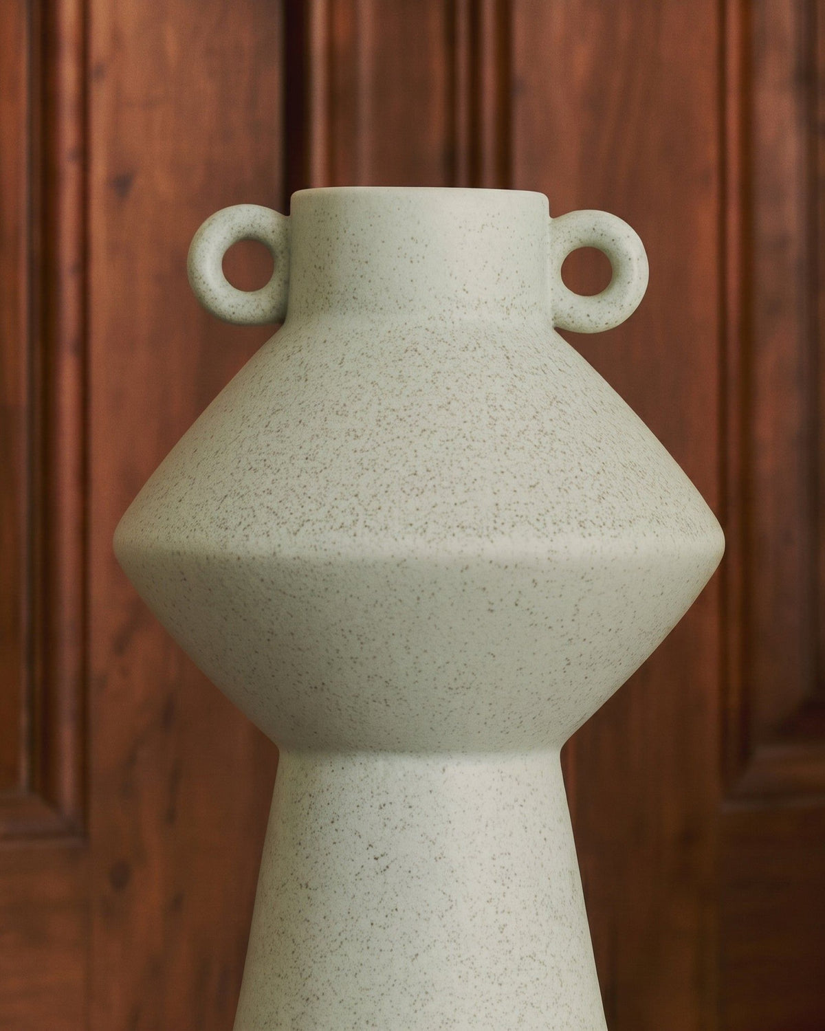 Vase Cristiano en céramique tachetée - Vert