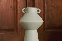 Vase Cristiano en céramique tâcheté - Vert