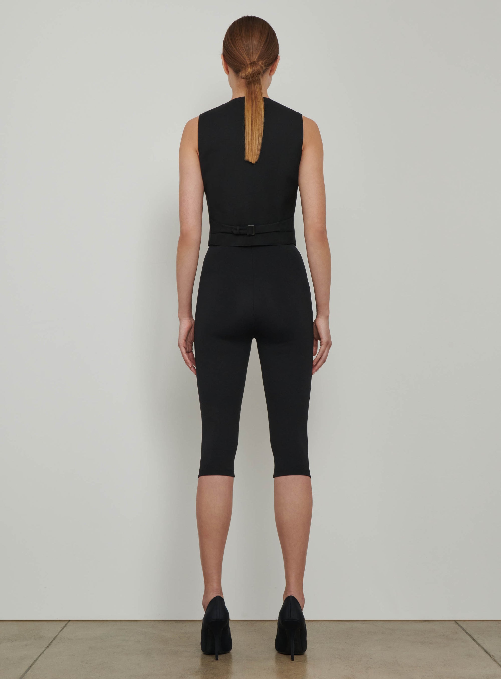Crop Legging - Black