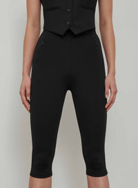 Crop Legging - Black