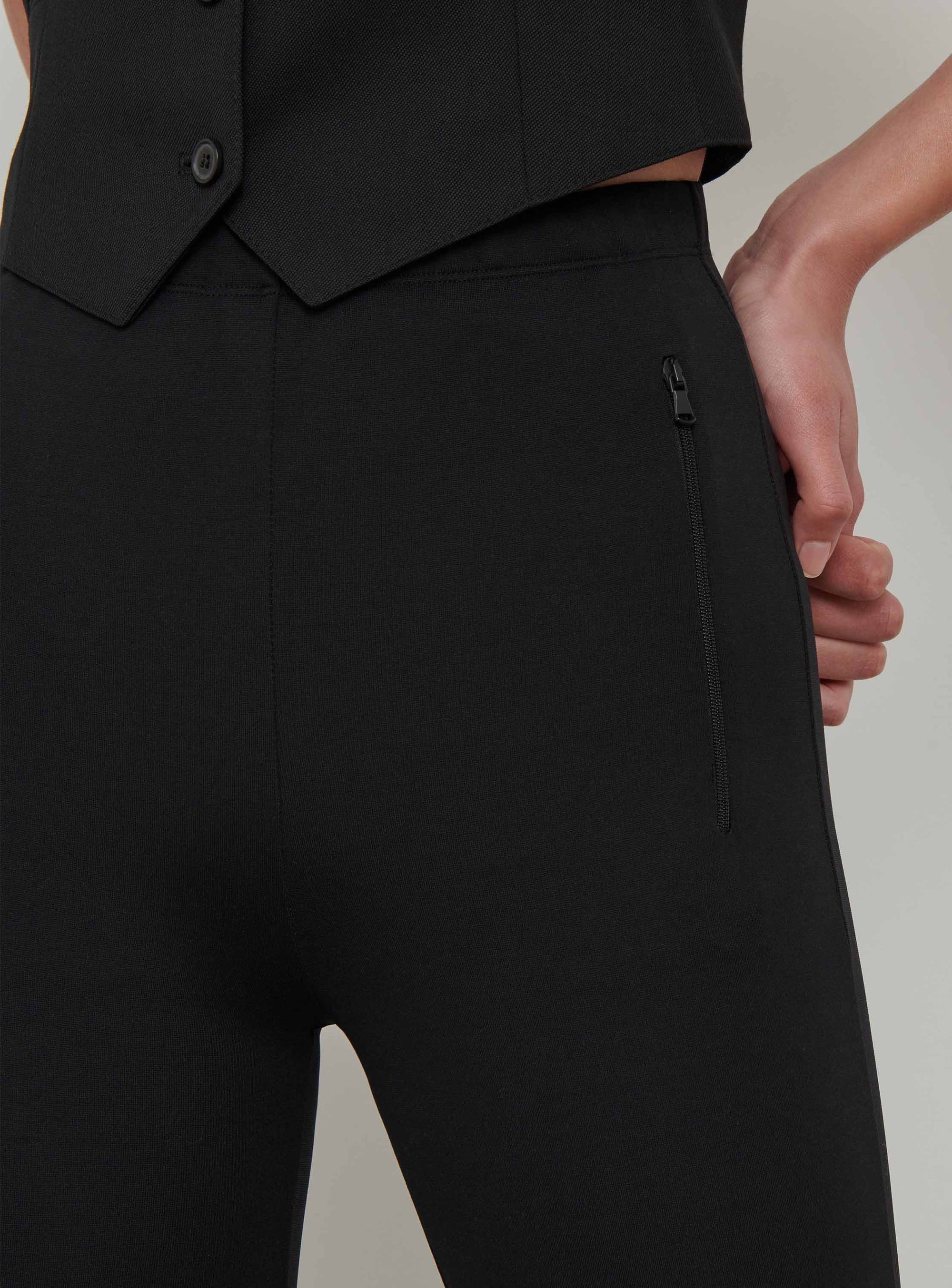 Crop Legging - Black