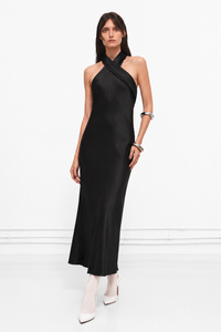 Cropped Pandora Dress - Brick