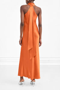 Cropped Pandora Dress - Papaya