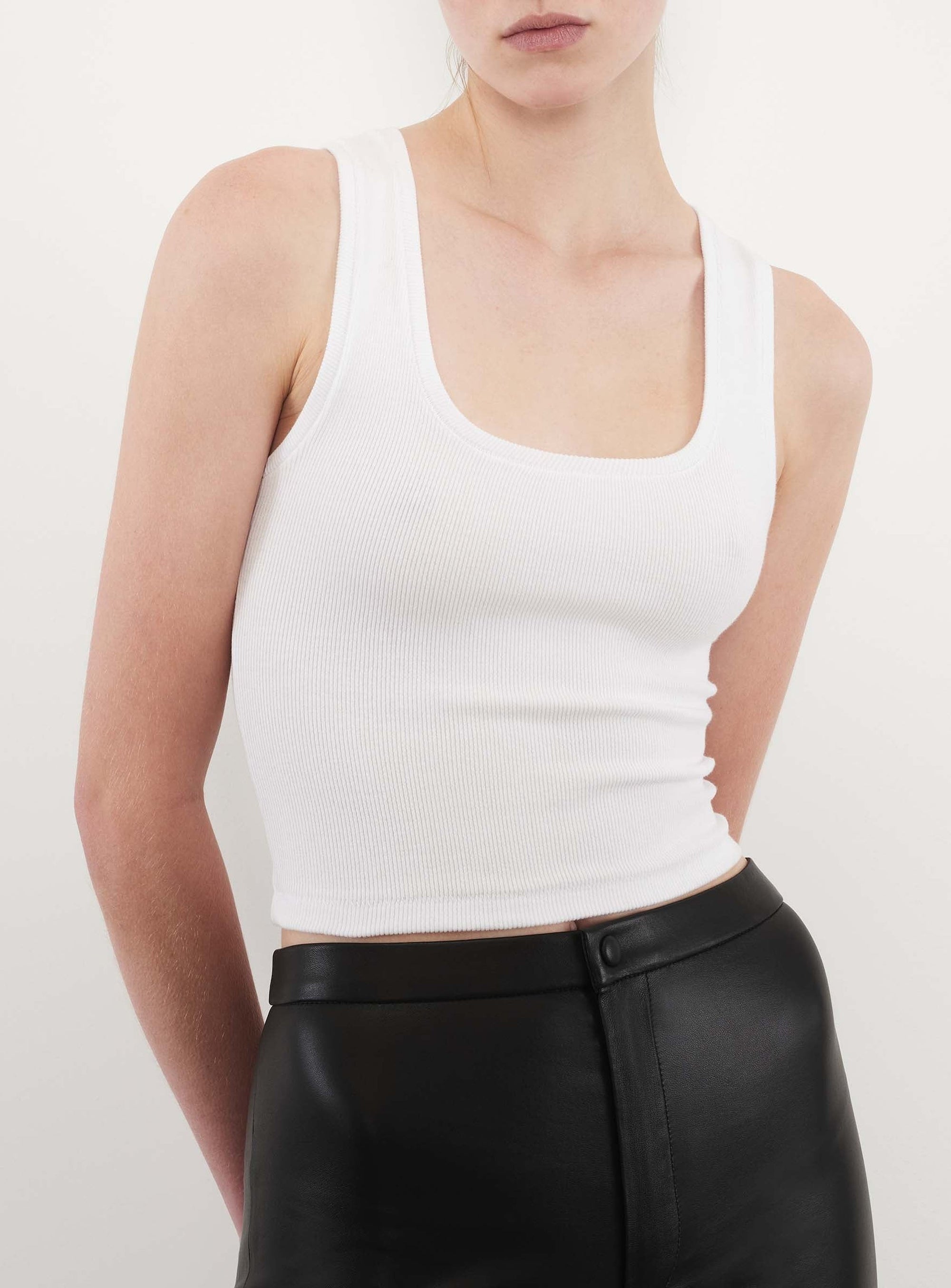 Crop Tank - Off White