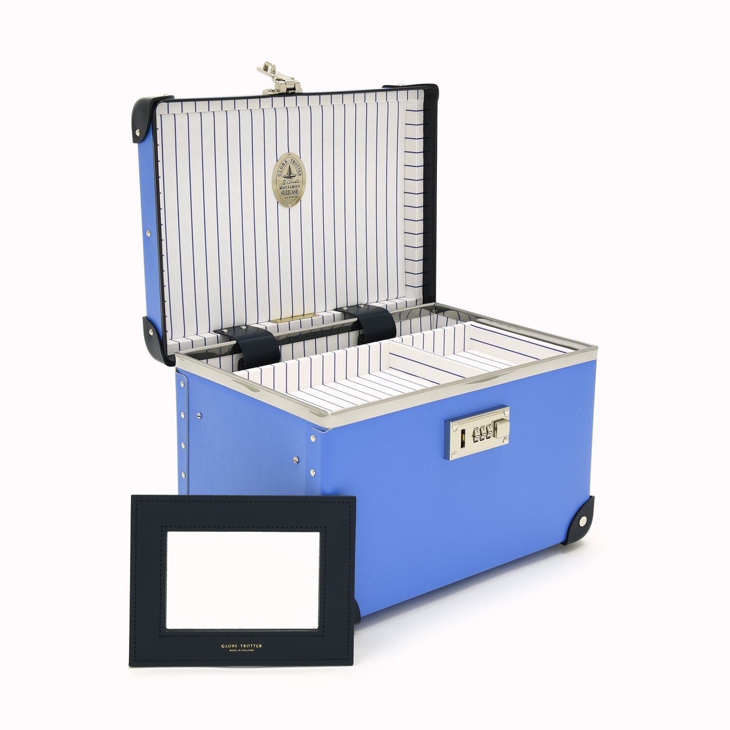 Trousse de toilette Cruise - Bleu royal & Marine & Chrome