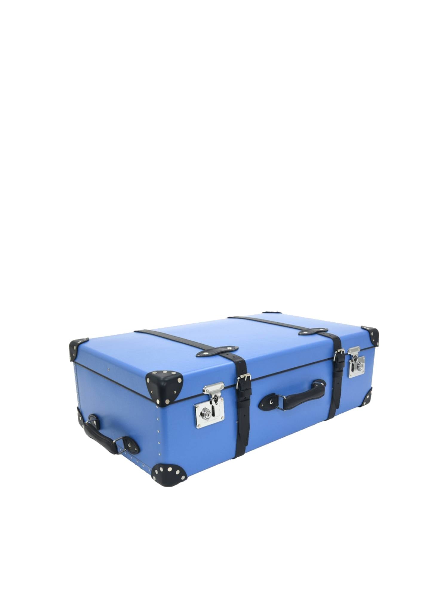 Valise soute XL Cruise 2 roues - Bleu & Marine & Chrome