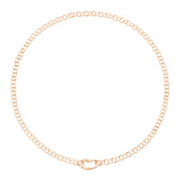 Collier Essentials en or rose 9K sans fermoir - Or Rose