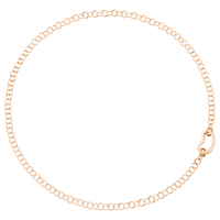 Collier Essentials en or rose 9K sans fermoir - Or Rose