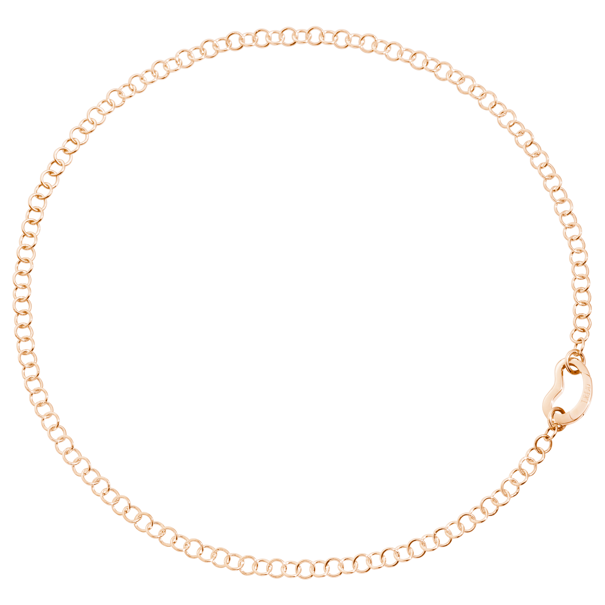 Collier Essentials en or rose 9K sans fermoir - Or Rose