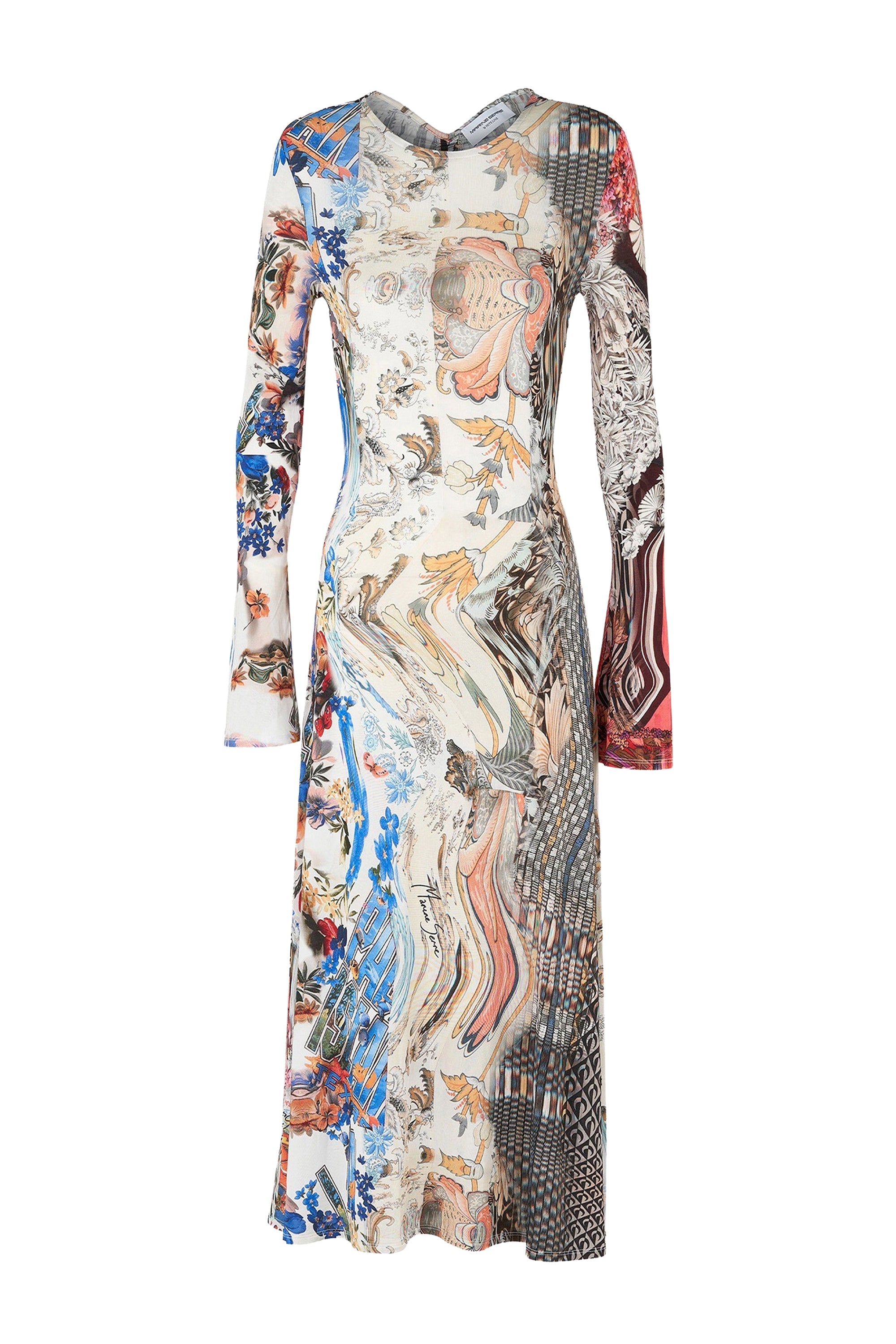 PRIX MARQUE : 120€_Archive Melange Print Robe - Archive Melange Print