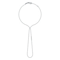 CHAINE DE MAIN  OR BLANC