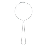 PrixTroca:490€_VentesTroca:0_QtyTroca:1_ST:0%_Chaine de main en Or blanc 18K sertie de diamants - Blanc