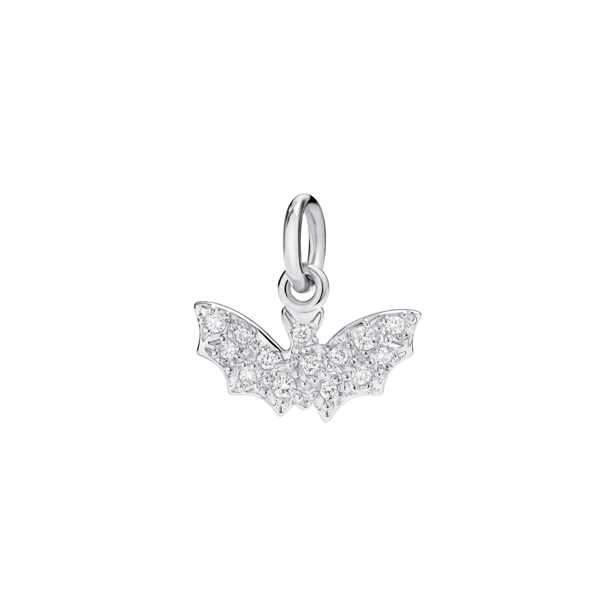 Charm Dodo Nature en or blanc 18K et diamants - Or Blanc