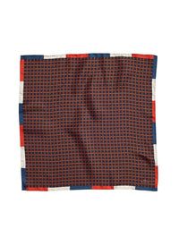 Pochette à imprimé - Orange