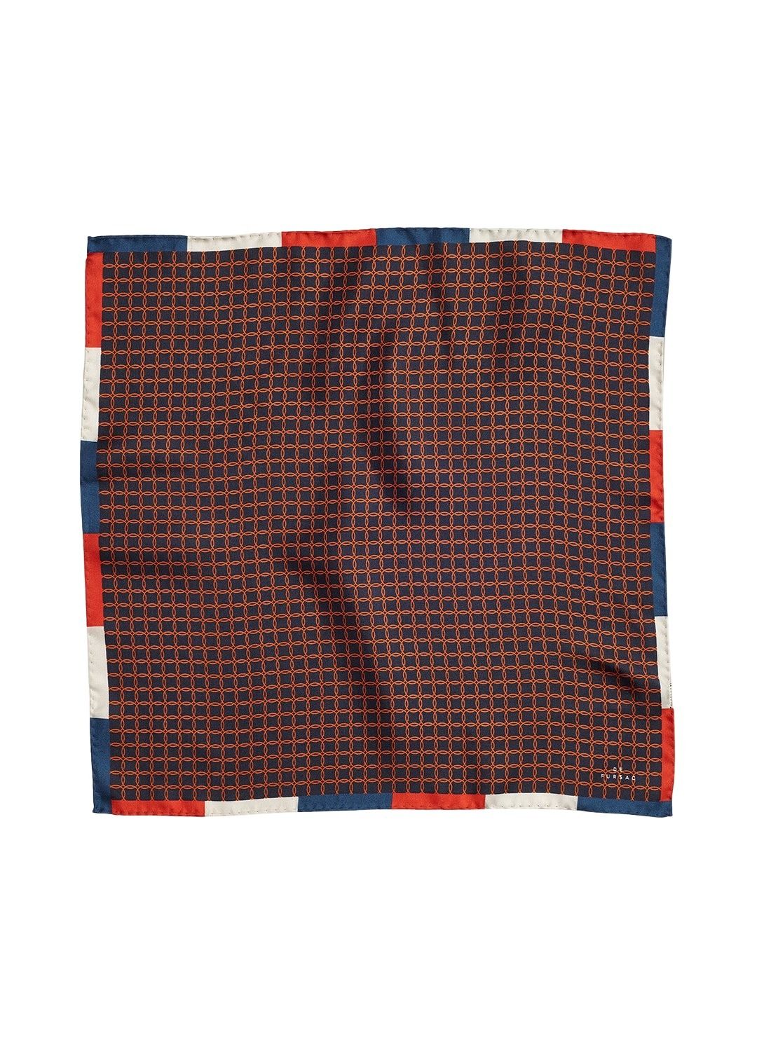 Pochette à imprimé - Orange