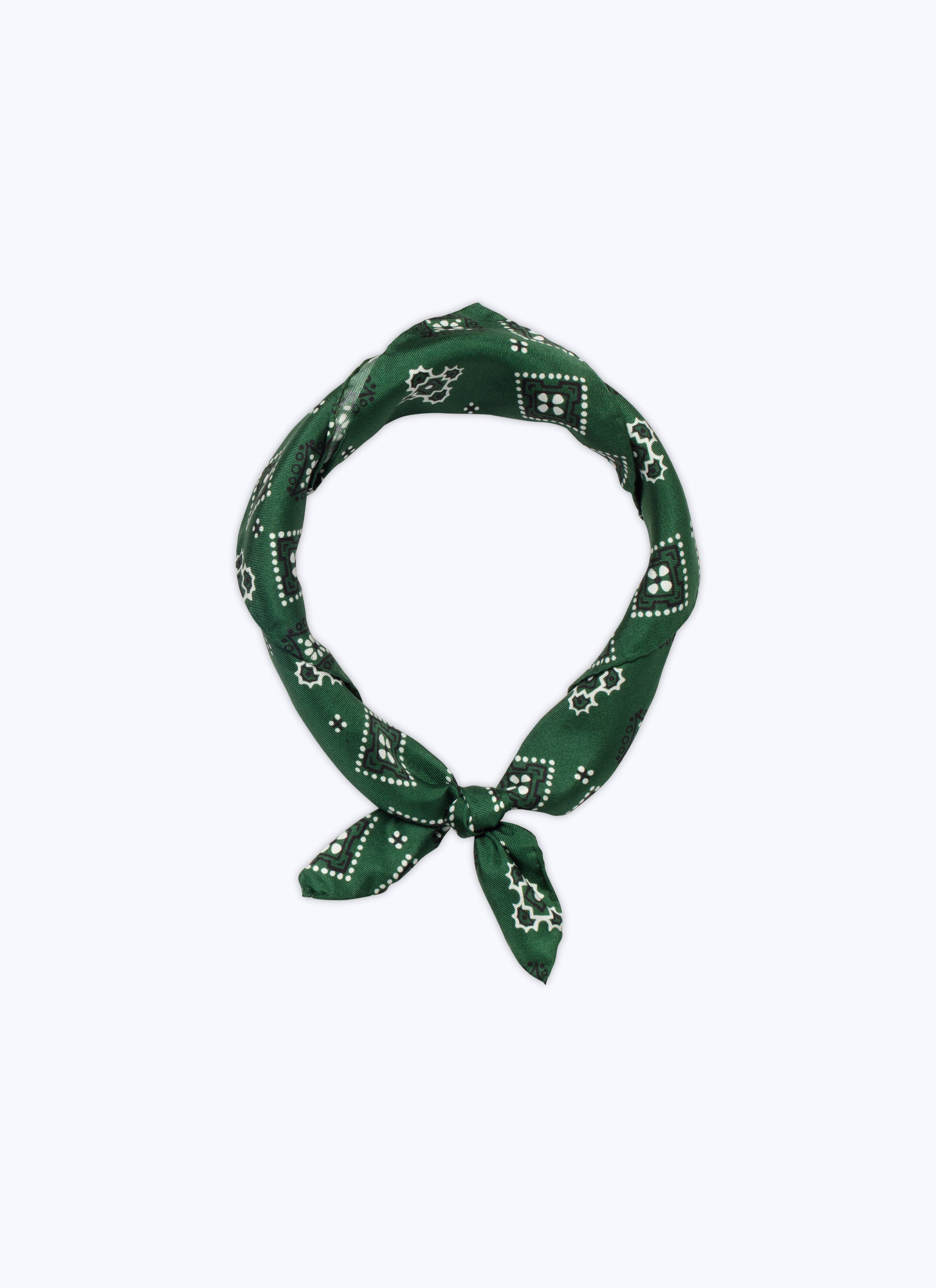 Vert Bouteille Foulard - Vert Bouteille