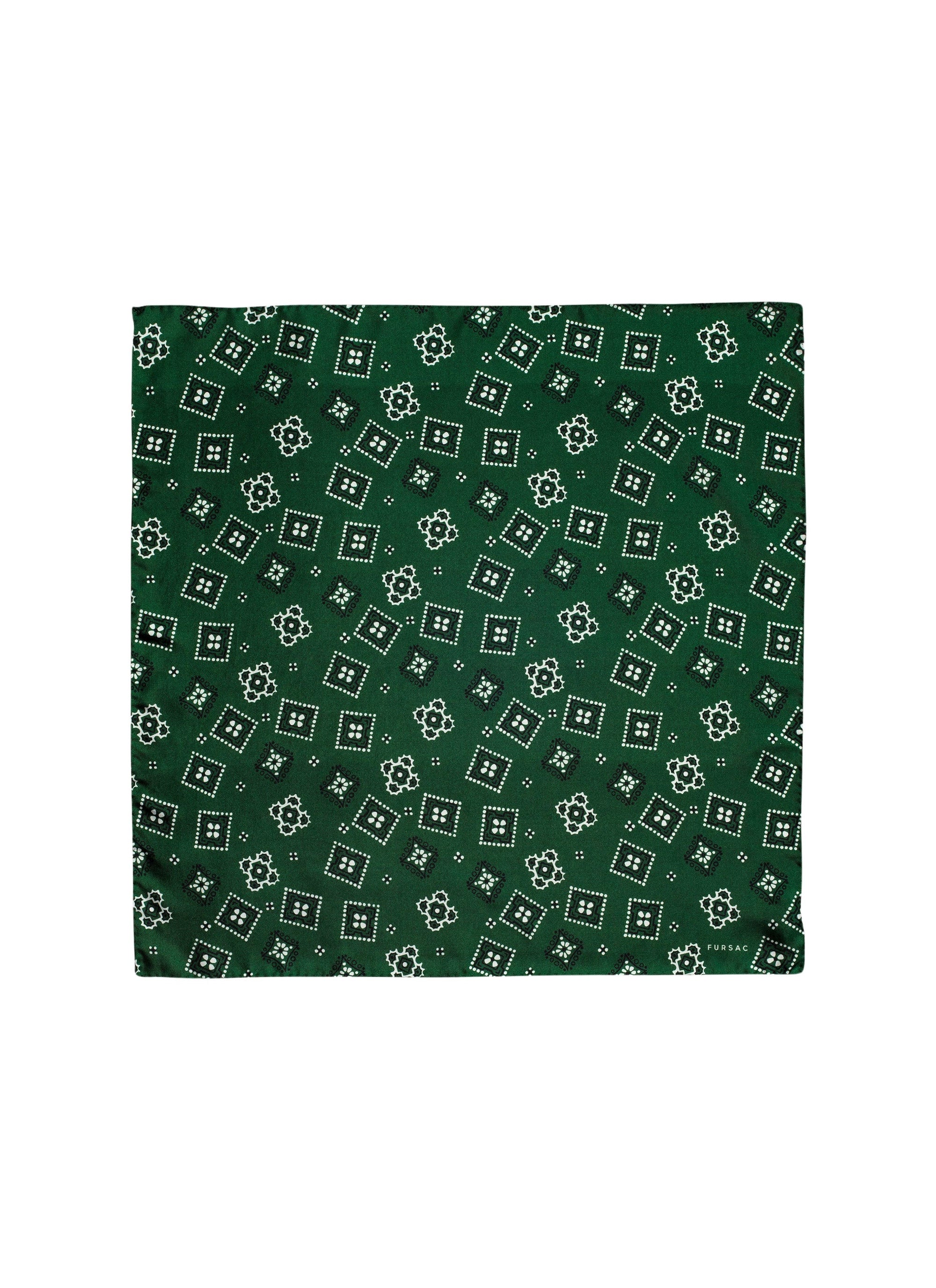 Vert Bouteille Foulard - Vert Bouteille
