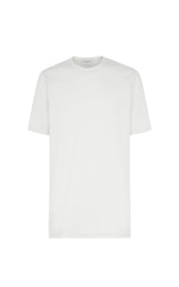 Ivory / T-shirt Bandeira en cachemire - Ivory