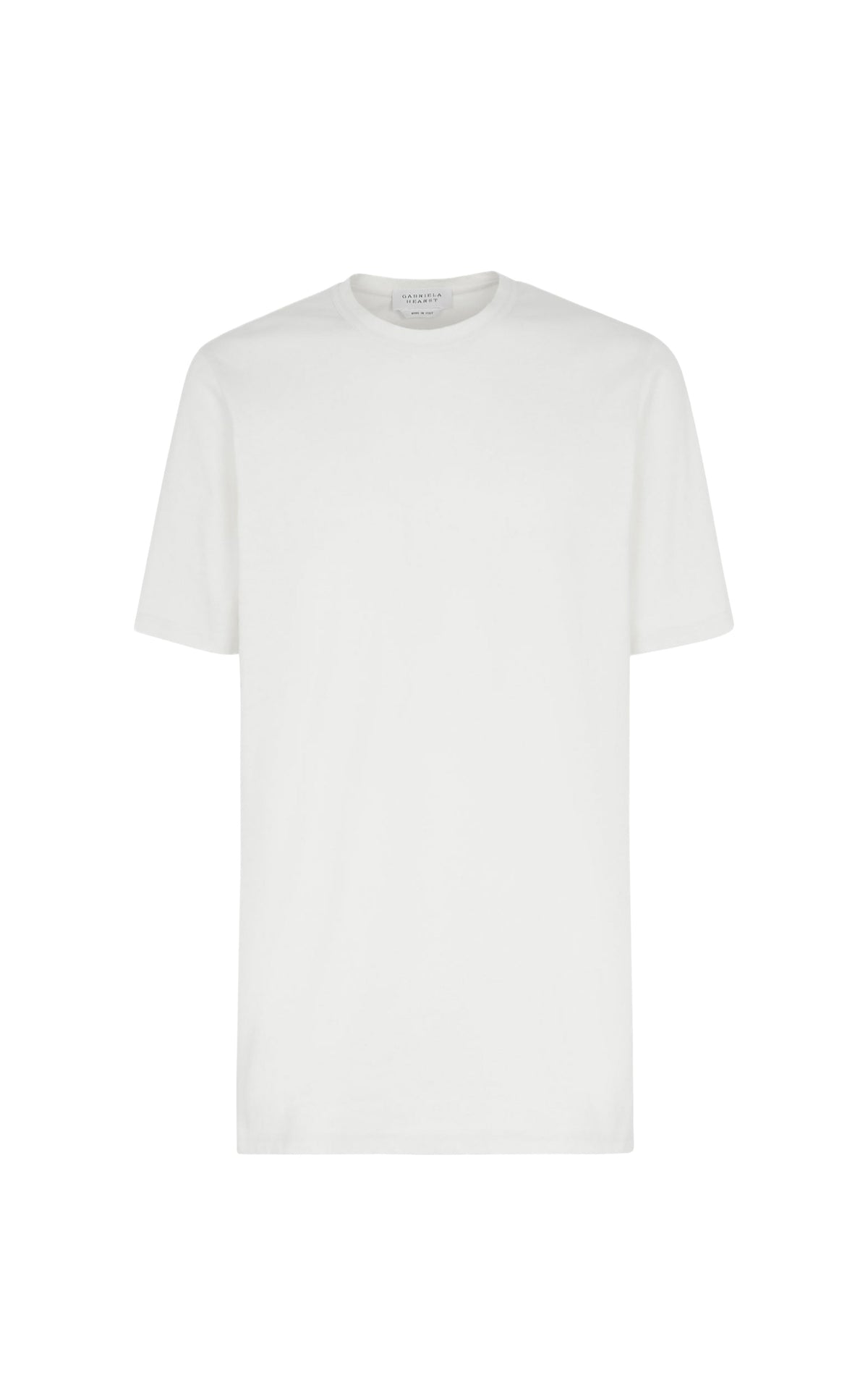 Ivory / T-shirt Bandeira en cachemire - Ivory